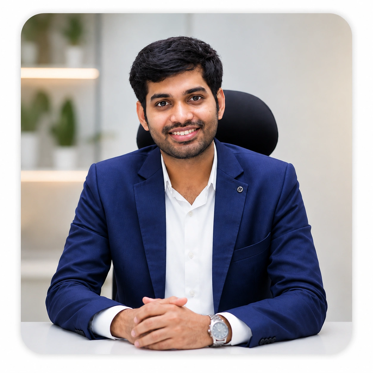 Placeholder portrait — replace with the clinic's own dentist photo